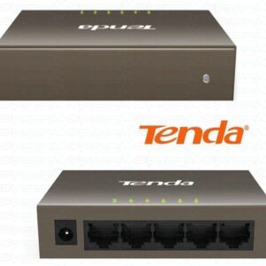 Switch 5 Porte 10/100 in Case Metallico